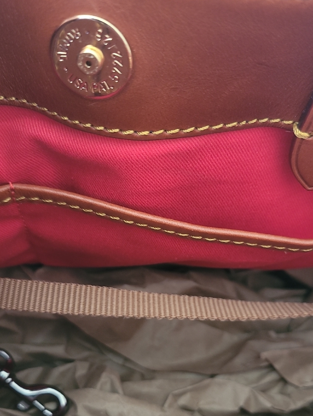 Dooney & Bourke Gretta Brenna Satchel Purse Handbag - Picture 11 of 14